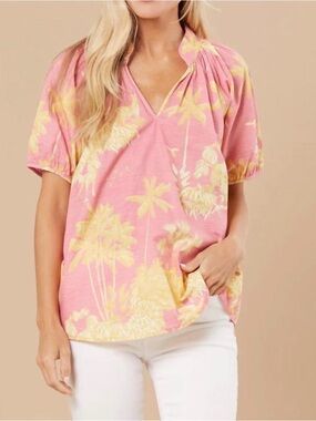 Sheridan French Dana blouse in pink, size S